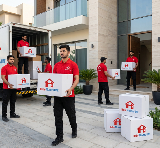 Hello Mover UAE professional movers and packers team